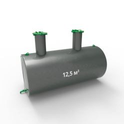 Фото емкости подземной стальной ЕП 12,5 м3 Емкость подземная стальная ЕП 12,5 кубов