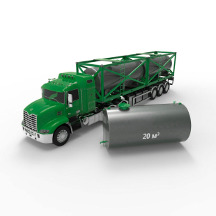 Резервуар (емкость) РГС (РГСН) 20 м3 горизонтальный